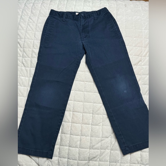 5/$15 Closet Sale!  3 Pairs Cat & Jack 8 Husky Navy Uniform Pant - 3 Total - Picture 2 of 4